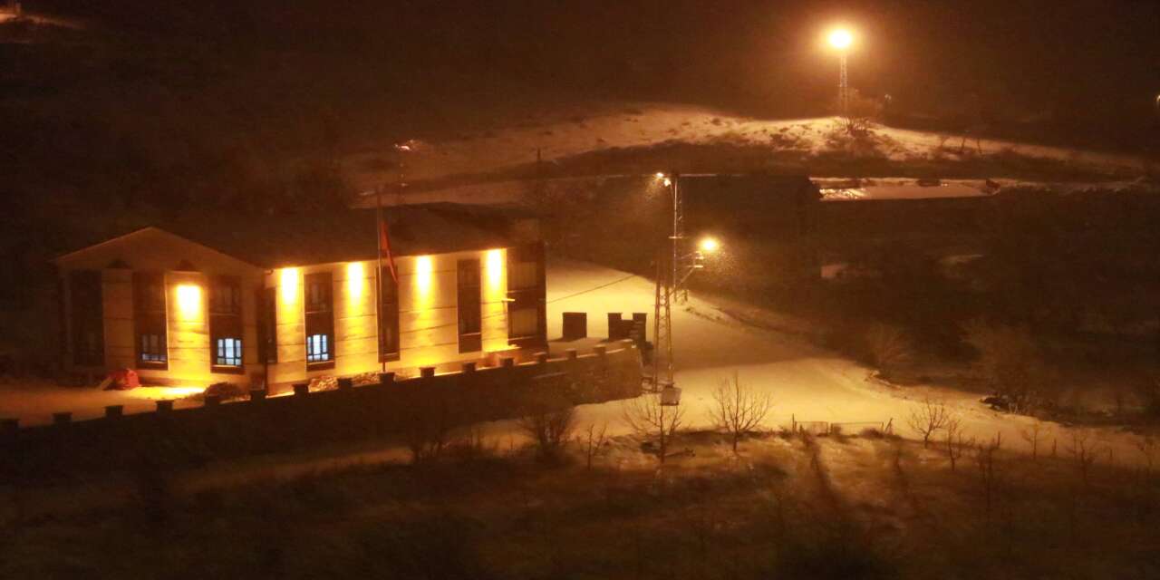 Konya’nın güney ilçelerinde kar yağışı başladı