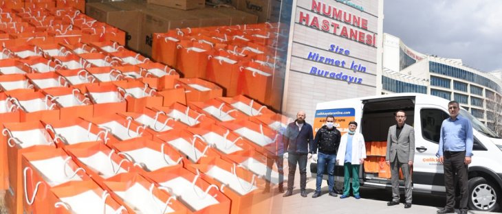 Çelikkayalar zor günlerde halka desteğini sürdürüyor