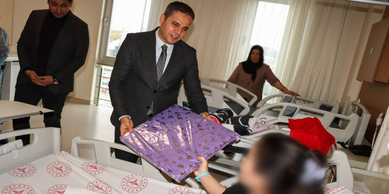 Konya Beyşehir’de 2026’nın ilk bebeği Baran oldu