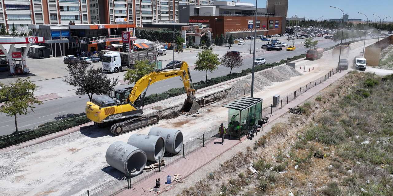 Konya Büyükşehir Belediyesi, son bir yılda 282 km yol gitti