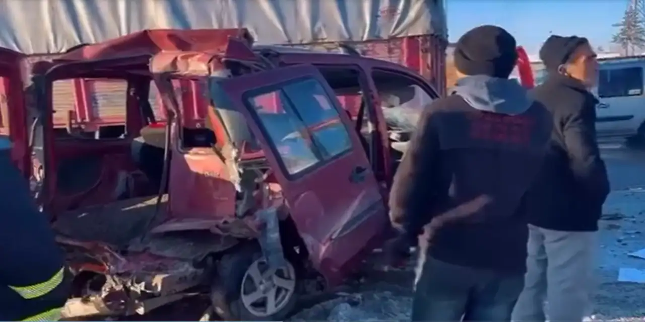 Konya’da kırmızı ışık kazası