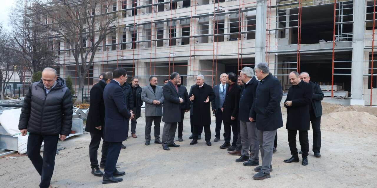 Konya’nın yeni İHL binasında son durum