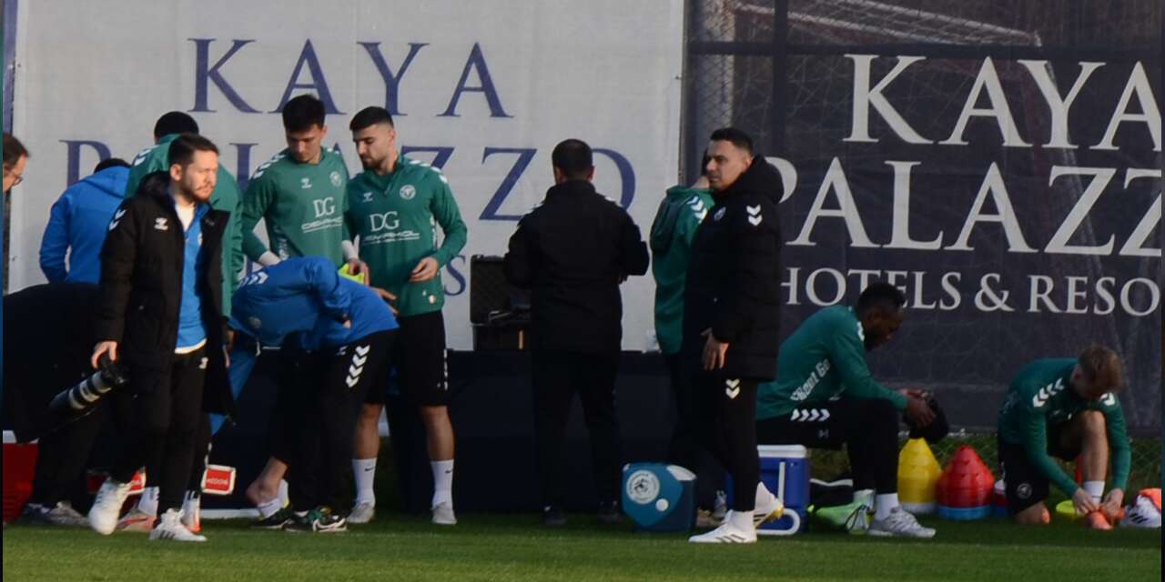 Konyaspor’da yeni transferler ilk kez sahaya indi