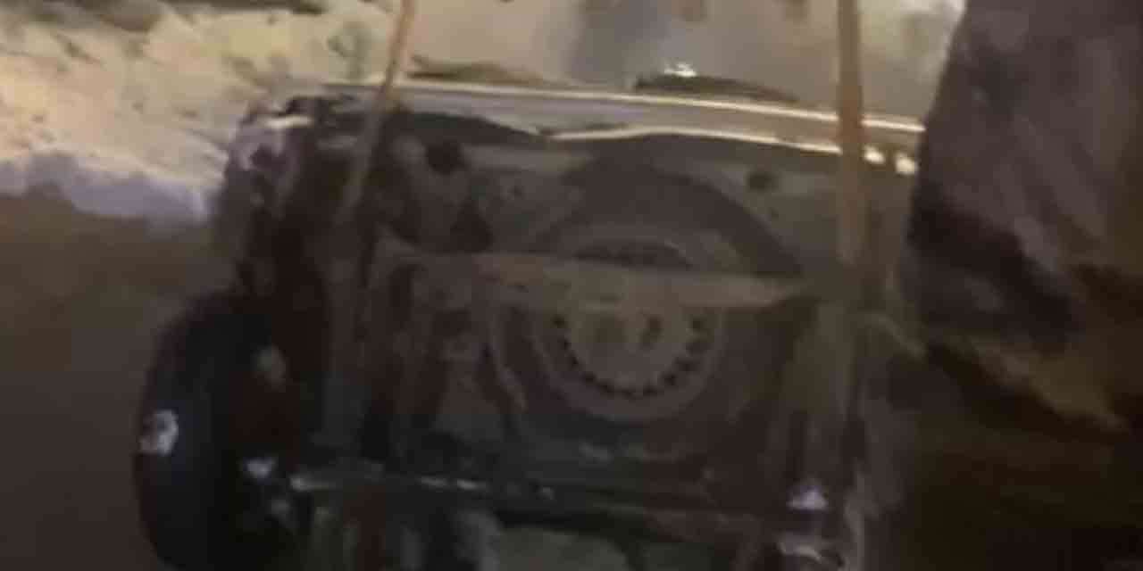 Takla atan otomobil köprüden düştü! 4 kişi hastaneye kaldırıldı