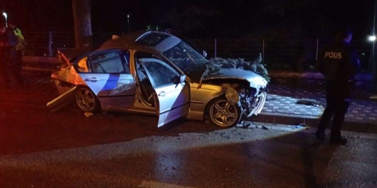 Feci kazada 2 kişi ağır yaralandı