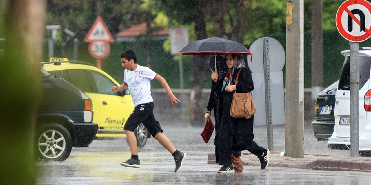 Konya dahil birçok ile sağanak, kar ve fırtına uyarısı
