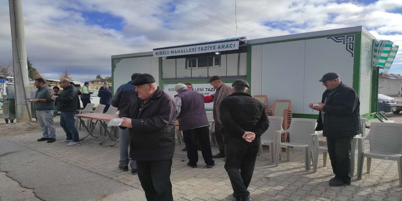 Konya’nın acı gün dostları görev başında