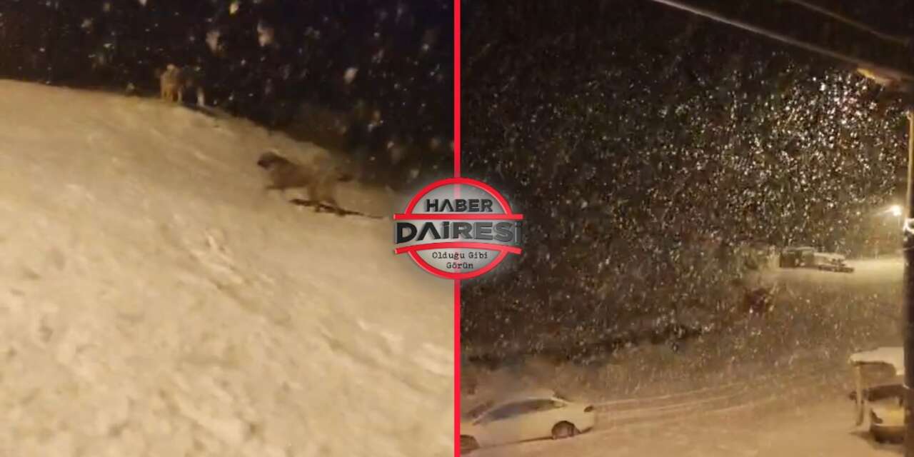 Konya’da bir ilçeyi kar bastı! 15 santimi geçti