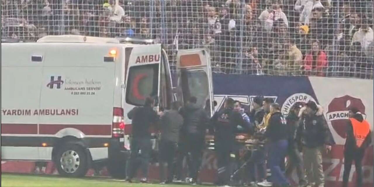 Galatasaray maçında bir taraftar tribünden düştü! Durumu ağır