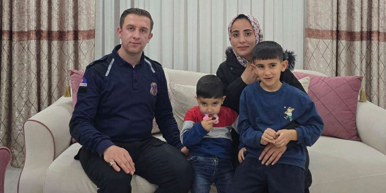 Cezaevi personeli kaza yapan aileye evini açtı