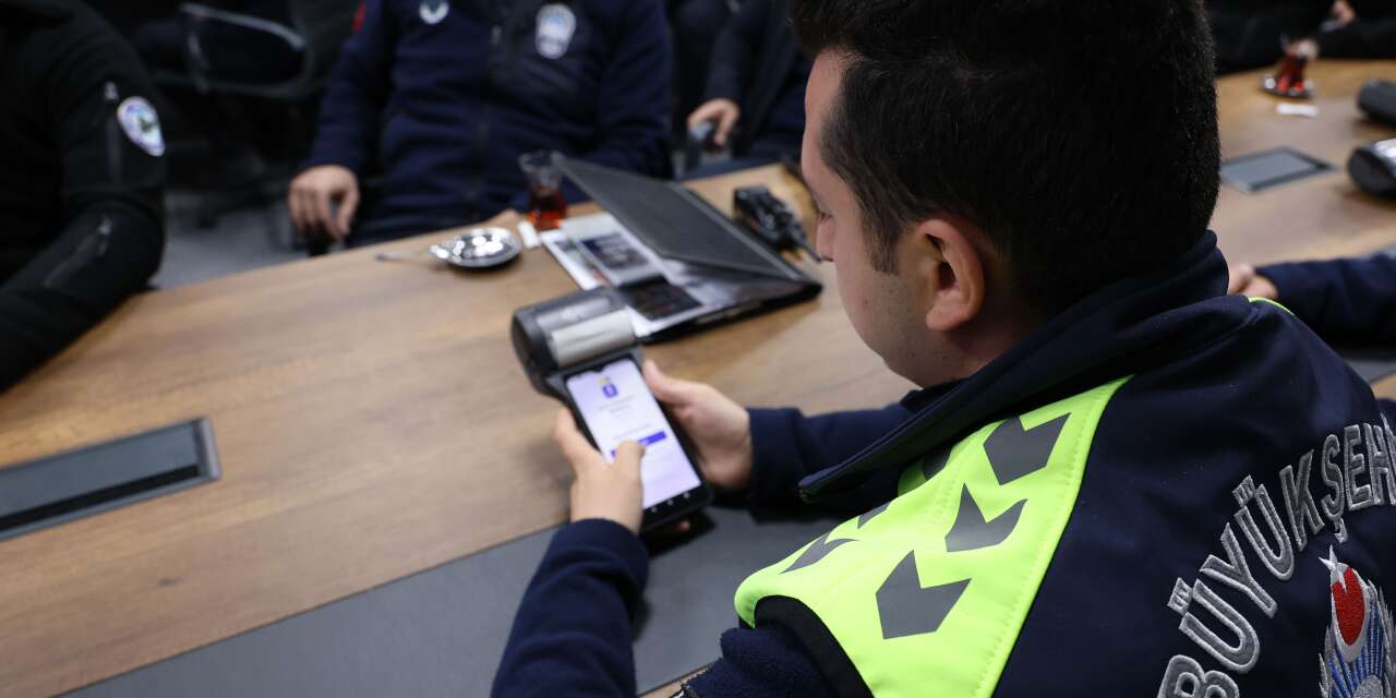 Konya zabıtası dijitale geçiş yaptı