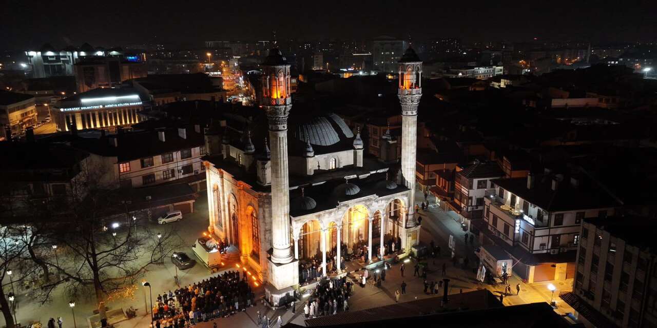 Konya’da Miraç Kandili coşkusu