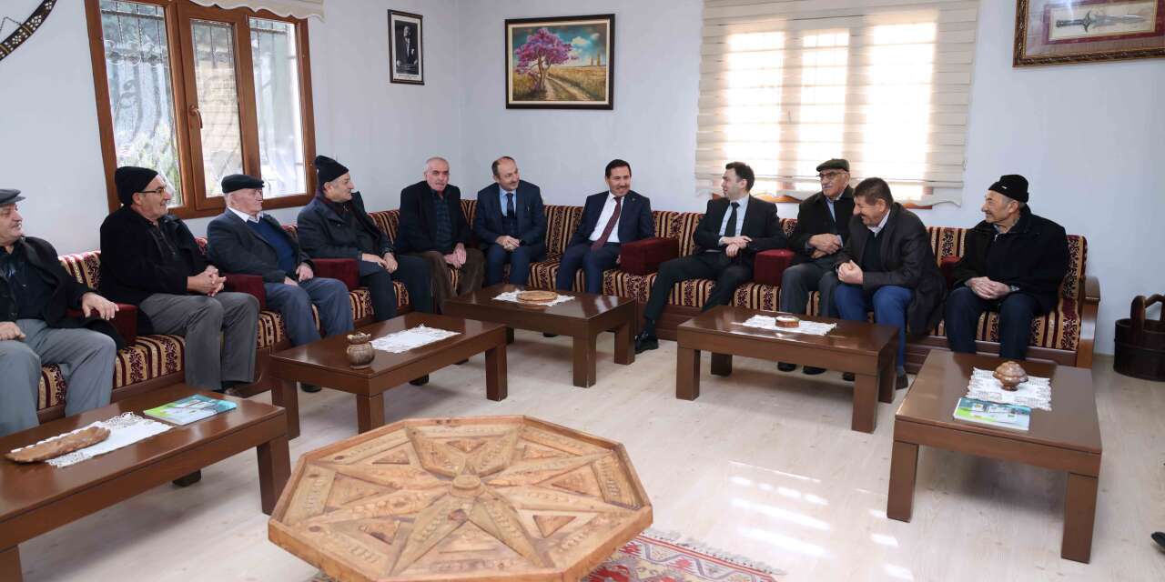 Karatay heyeti vatandaşlarla bir araya geldi