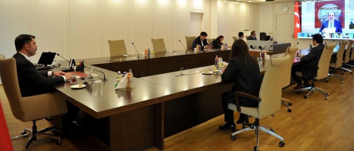 Konya'nın projeleri yakın takipte! Bakan Kurum ile Başkan Altay görüştü