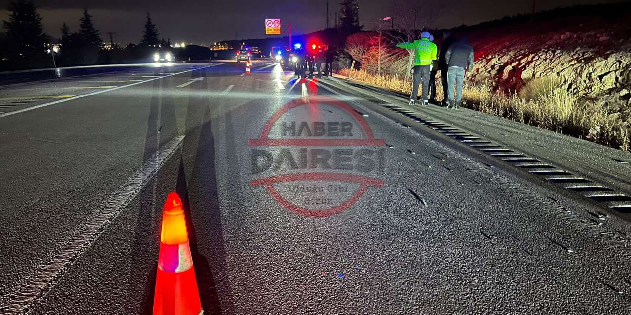 Konya'da bir aracın çarptığı yaya hayatını kaybetti