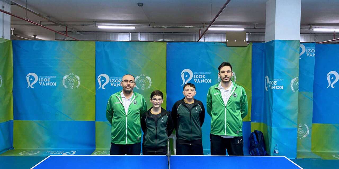Konya’nın masa tenisi ekibi milli takıma davet edildi
