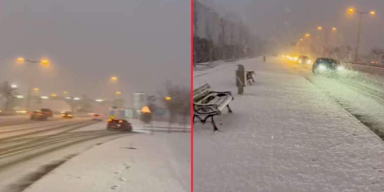 Kar ve kazalar Konya - Afyon yolunu kapattı