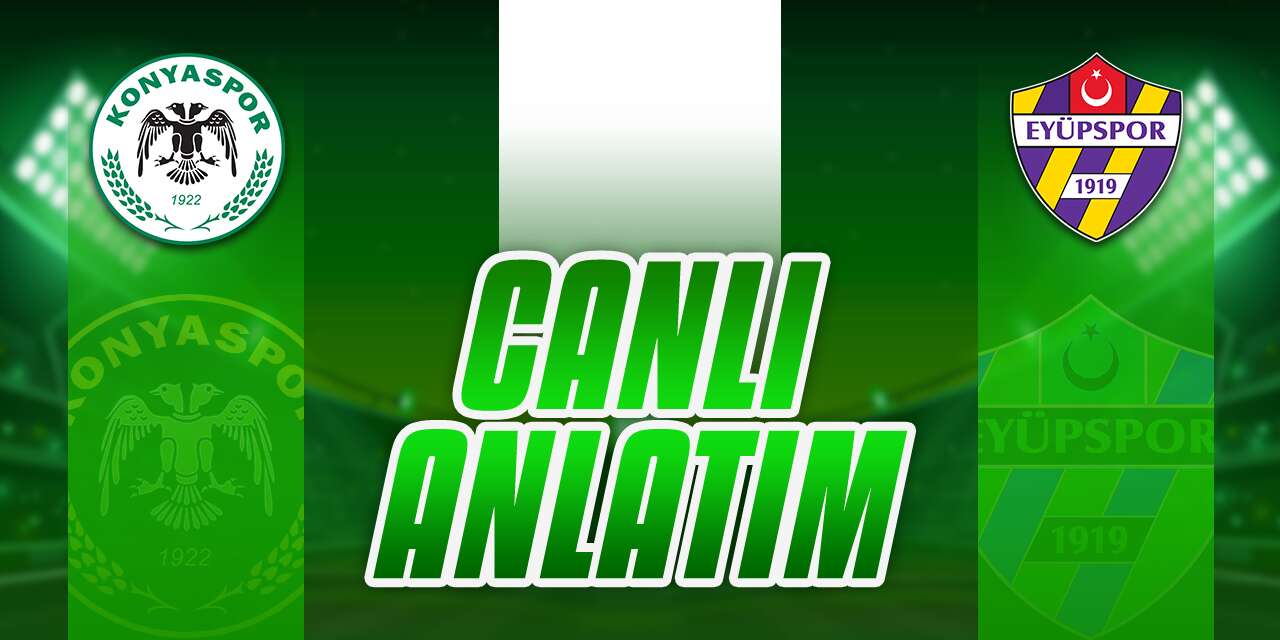 Konyaspor - Eyüpspor l CANLI