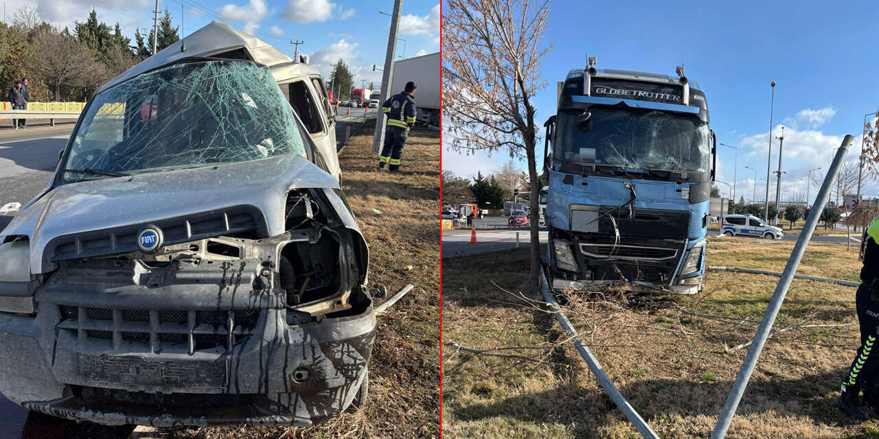 Konya’da kamyon otomobile çarptı, İsmail Kök hayatını kaybetti