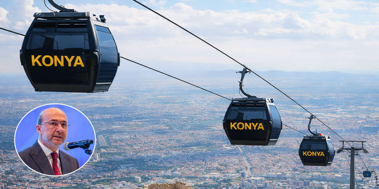 Konya’nın zirvesine teleferik geliyor