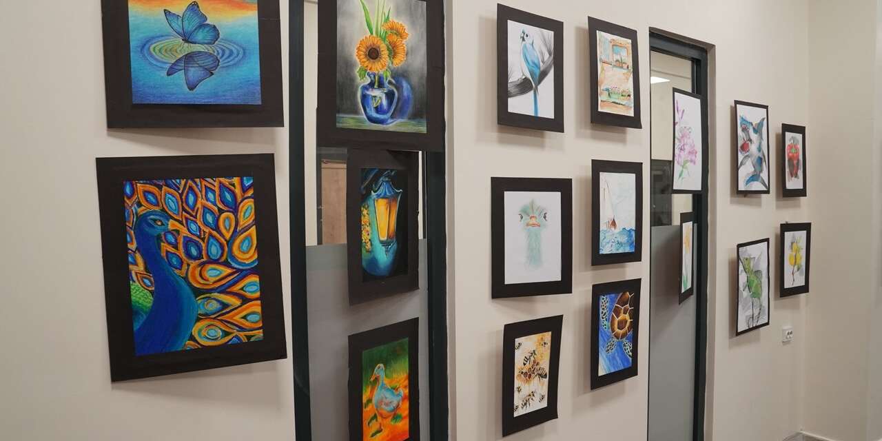 Konya’da LİMA öğrencilerinin eserleri sergilendi