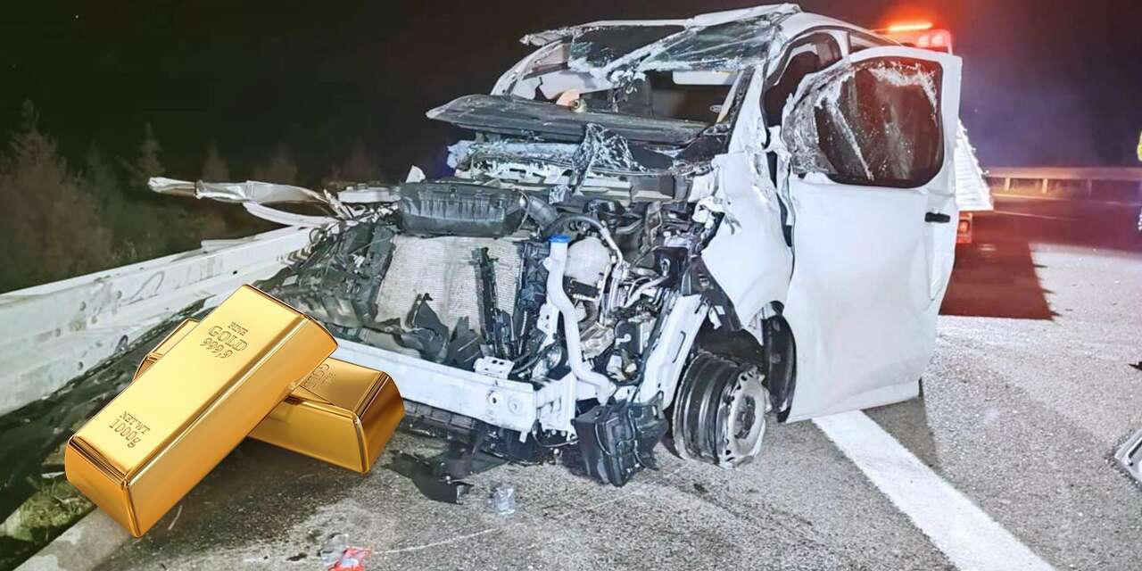 Yer Türkiye! Altın taşıyan zırhlı araç takla attı, 11 kilo altın buhar oldu