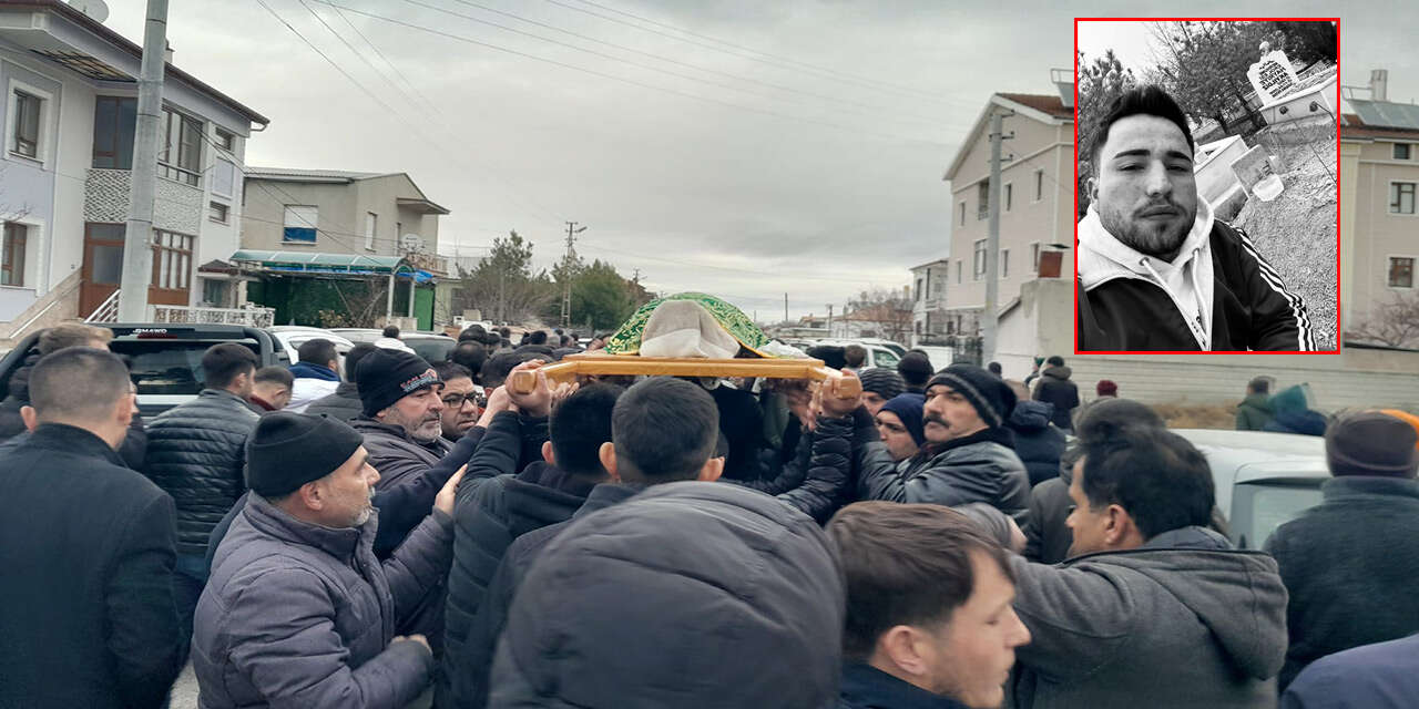 Konya’da kafedeki silahlı kavgada öldürülen genç son yolculuğa uğurlandı