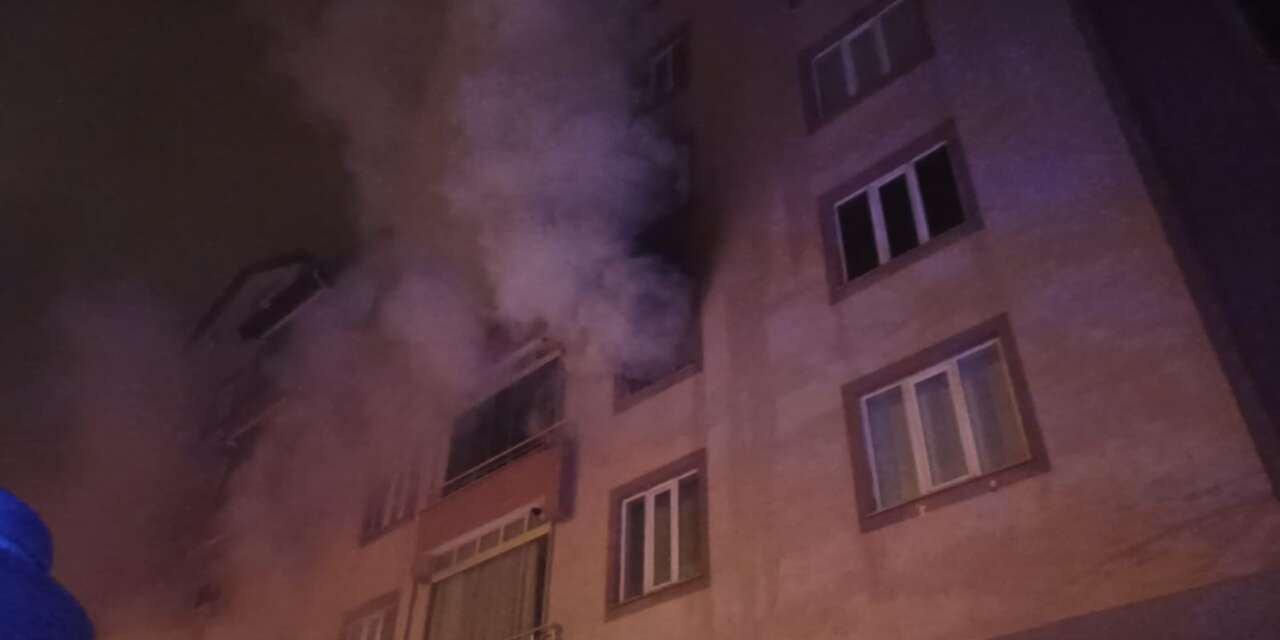 Konya’da yangın paniği! 6 kişi dumandan etkilendi