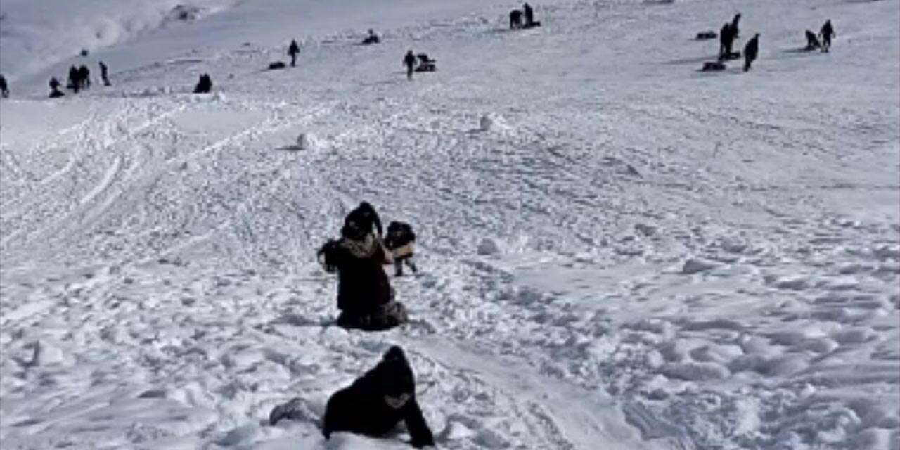Konya’da kara hasret kalanlar hafta sonu buraya akın ediyor