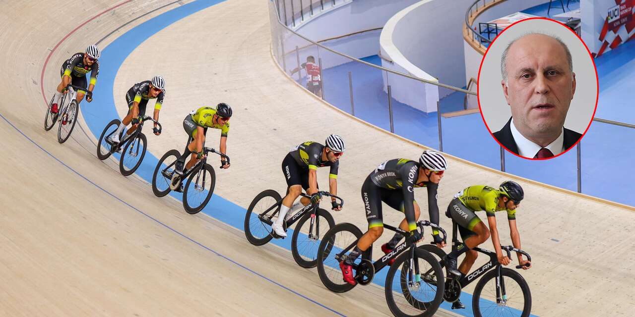 Avrupa Pist Bisikleti Şampiyonası için Konya’da tanıtım toplantısı düzenlendi