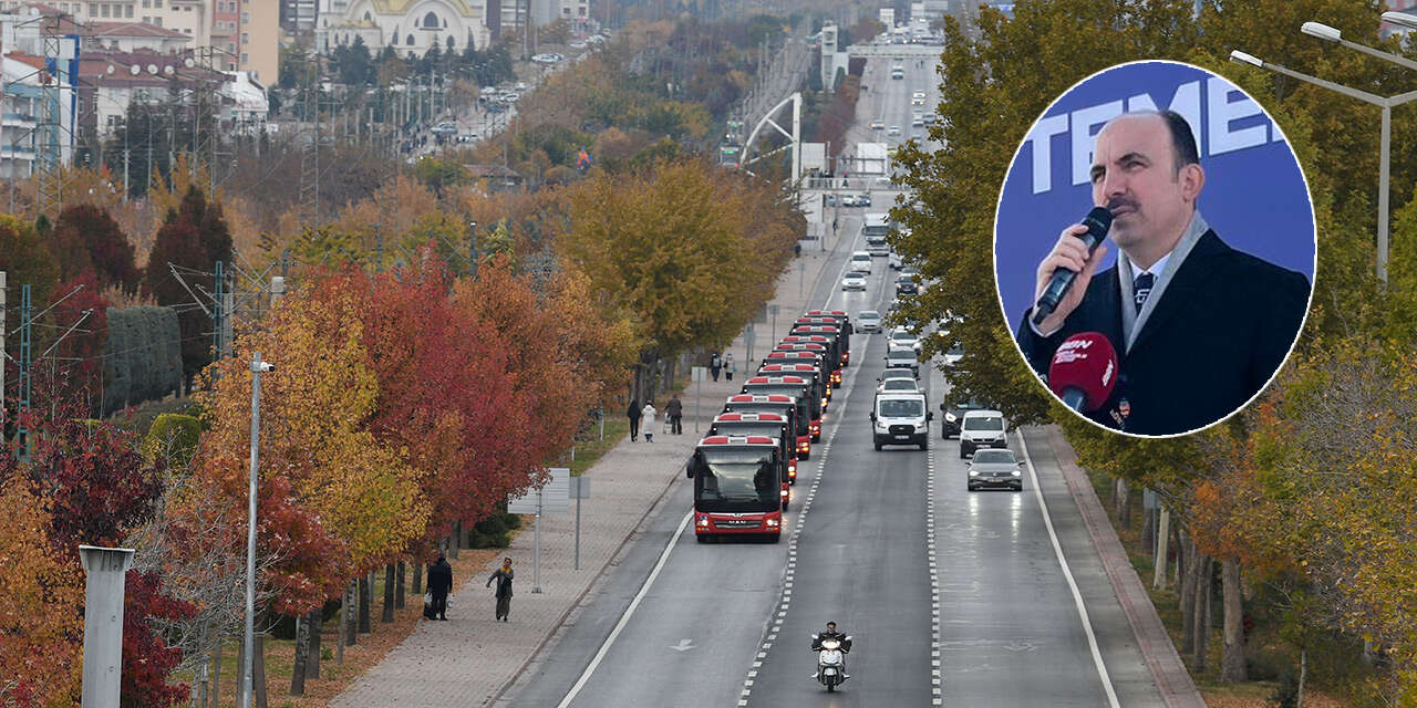 Konya’da Büyükşehir 100 yeni otobüs daha alıyor