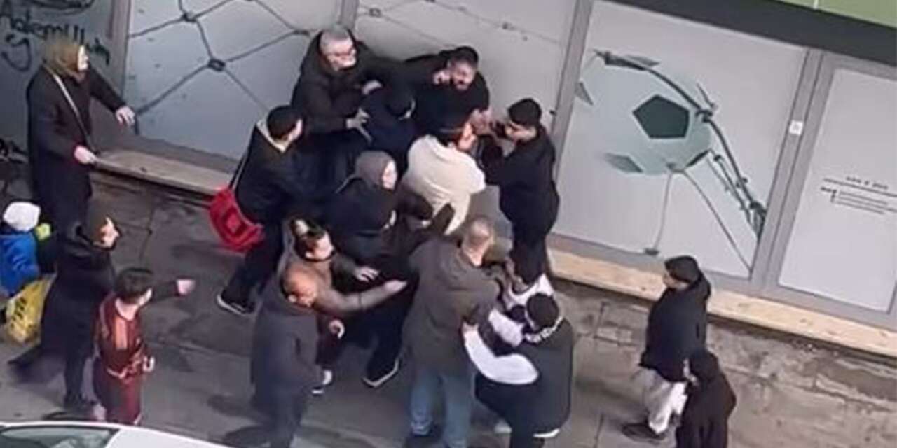 Maçta çıkan kavgada kulüp başkanının kolu kırıldı! O anlar kamerada