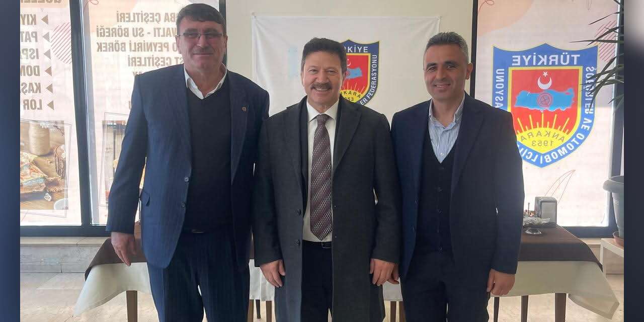 Karapınarlı şoför esnafının sorunları Ankara’da masaya yatırıldı