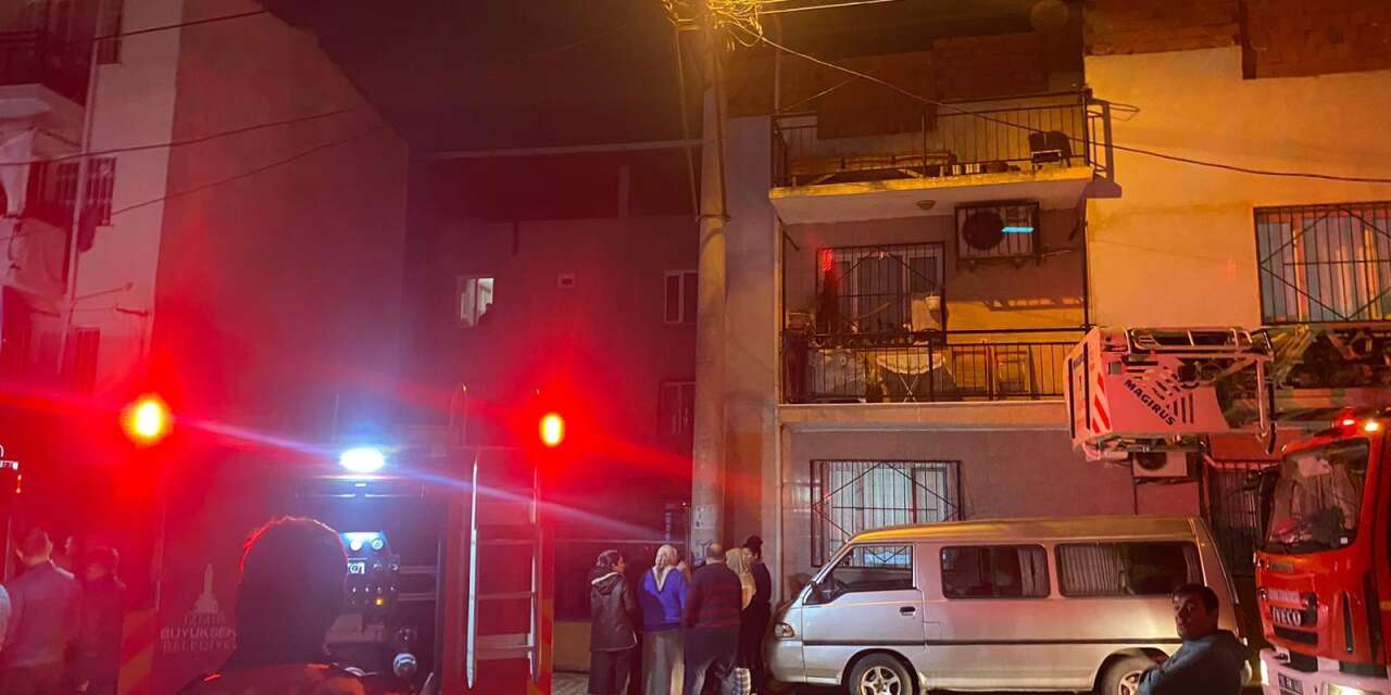 Down sendromlu çocuk yangında can verdi