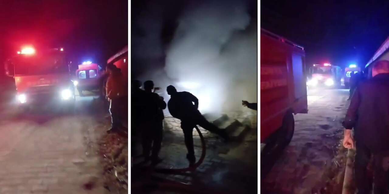 Konya’da anne ve çocuğu yanan evden son anda kurtarıldı