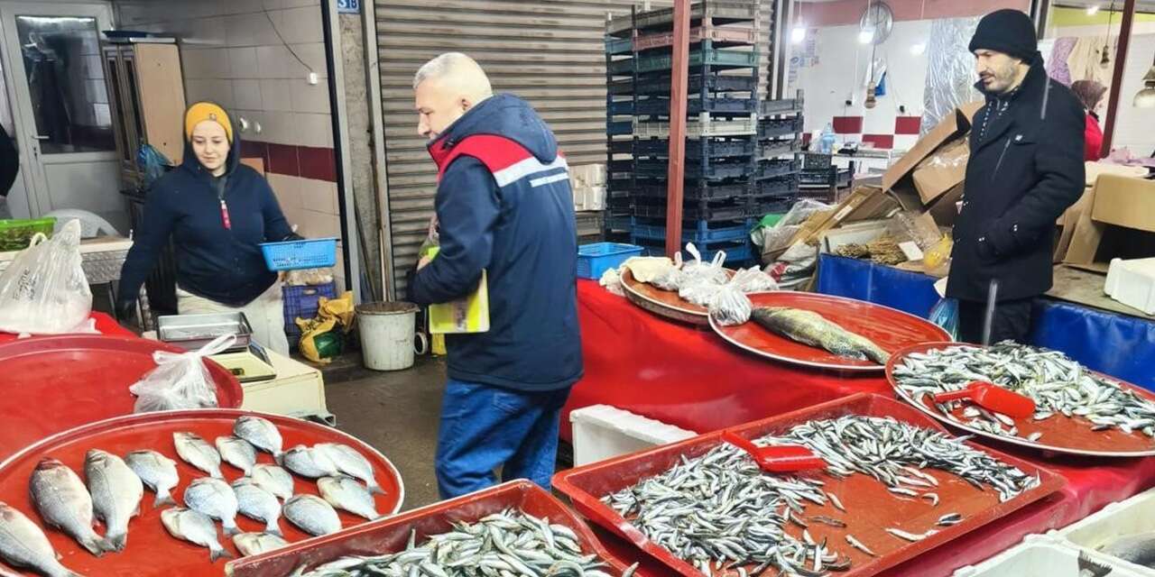 Konya’da balık tezgahlarına sıkı denetim