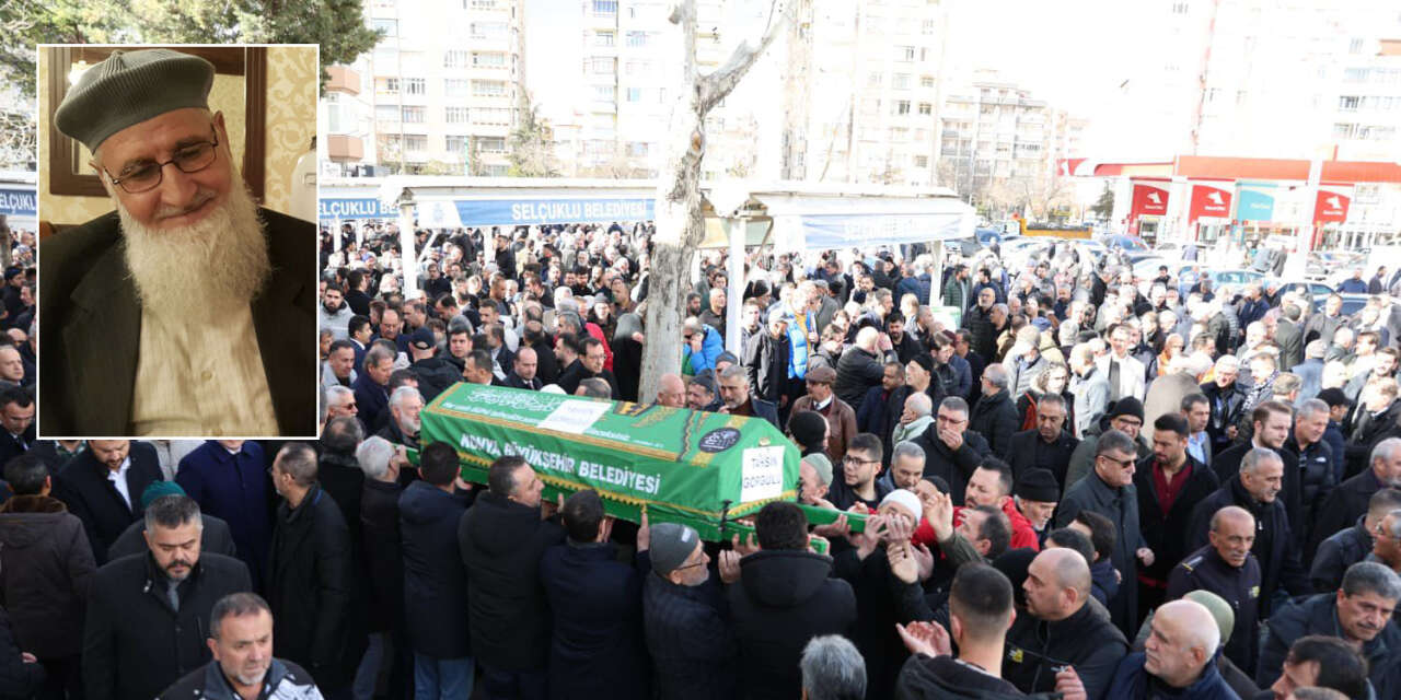 Konya, Tahsin Görgülü’yü son yolculuğuna uğurladı