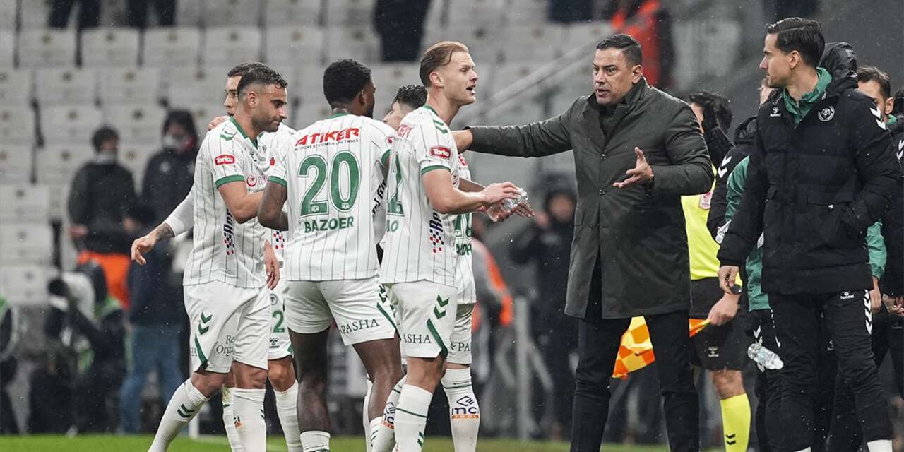 Konyaspor öne geçtiği Beşiktaş maçından da mağlup ayrıldı