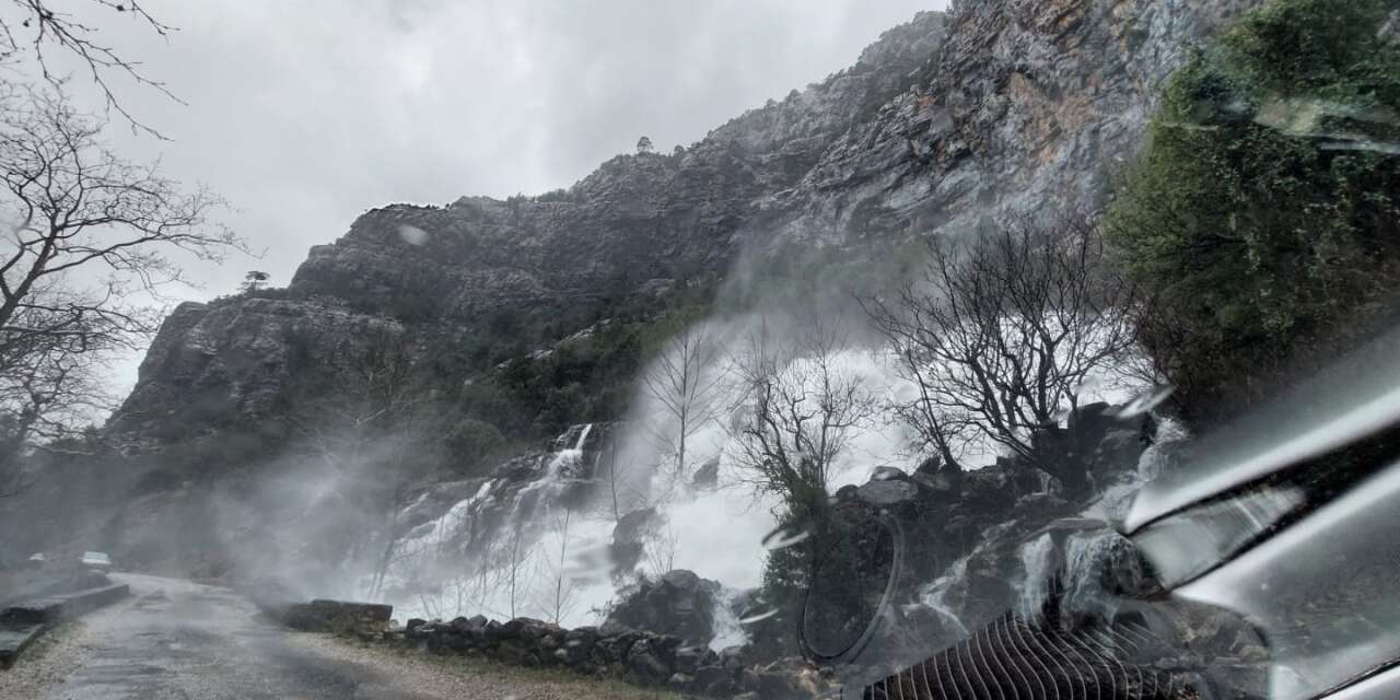 Konya’dan da ziyaretçi ağırlayan Üzümdere Irmağı yeniden coştu