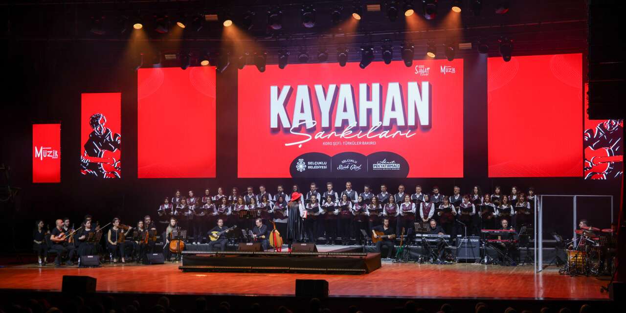 Konya’da Kayahan rüzgarı esti