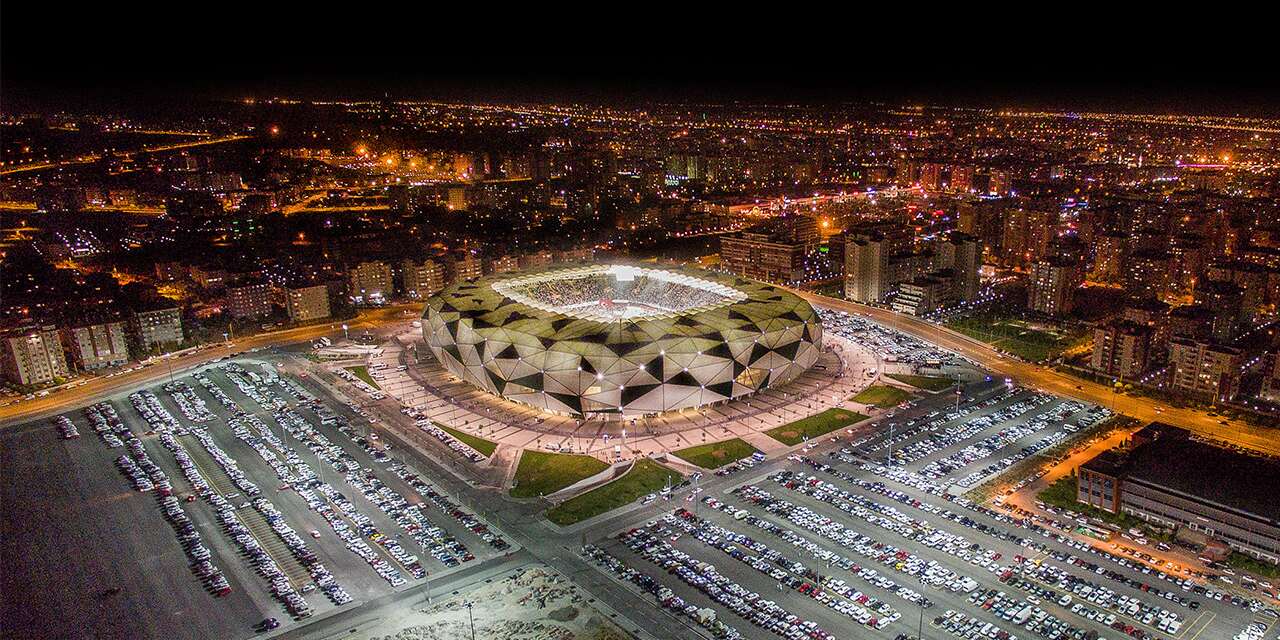 Konyaspor Stadyumu’nda modern aydınlatma projesi hayata geçiyor