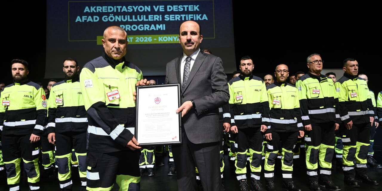 Konya Büyükşehir Belediyesi, yerel yönetimler içinde bir ilki başardı