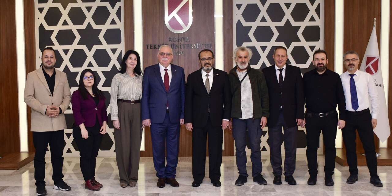 Rus profesör çift, Konya Teknik Üniversitesi’ne geldi