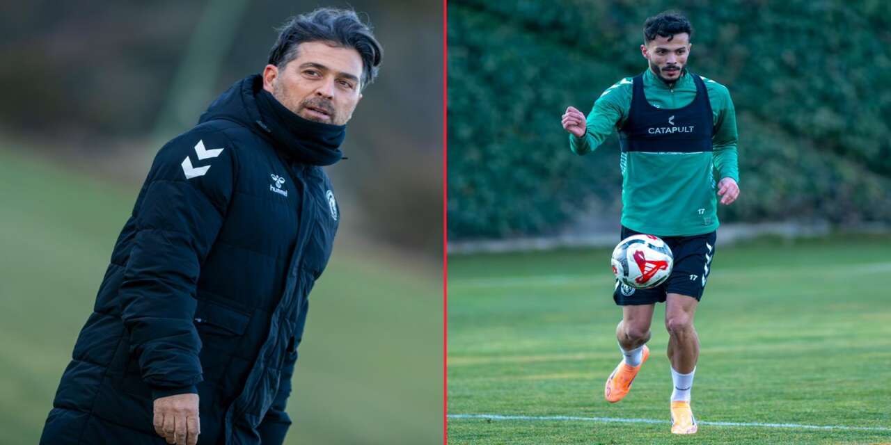 Konyaspor’da Göztepe mesaisi! İlhan Palut ilk antrenmanına çıktı