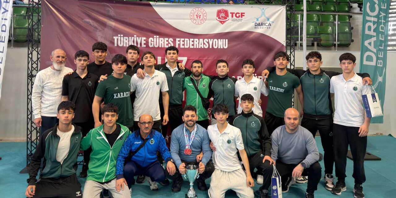 Konya güreş tarihinde bir ilk yaşandı