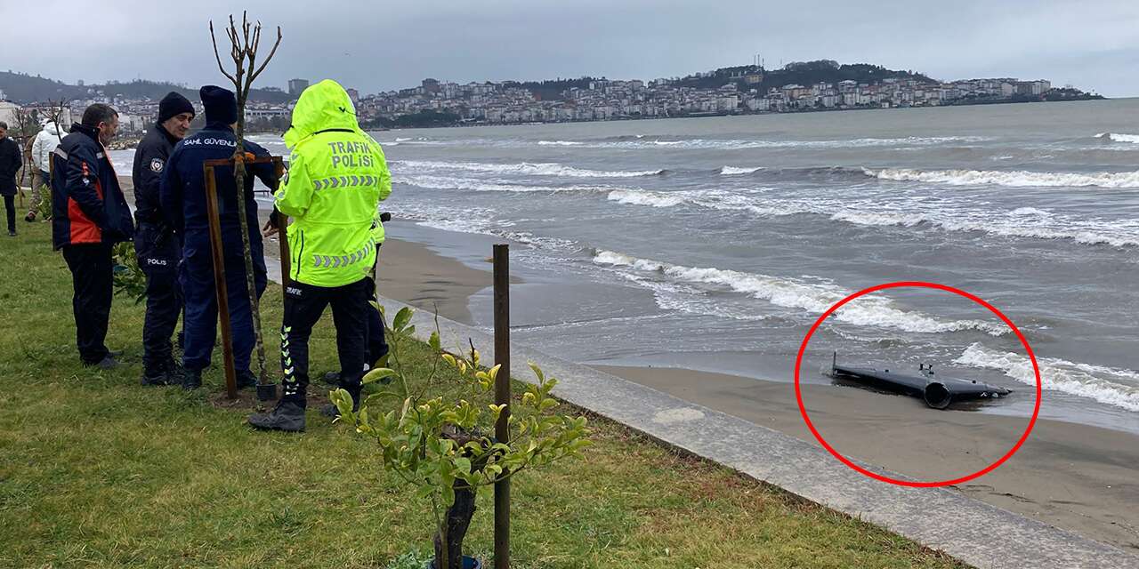 Vatandaşlar tedirgin! Sahilde bulundu, inceleme için ekip bekleniyor