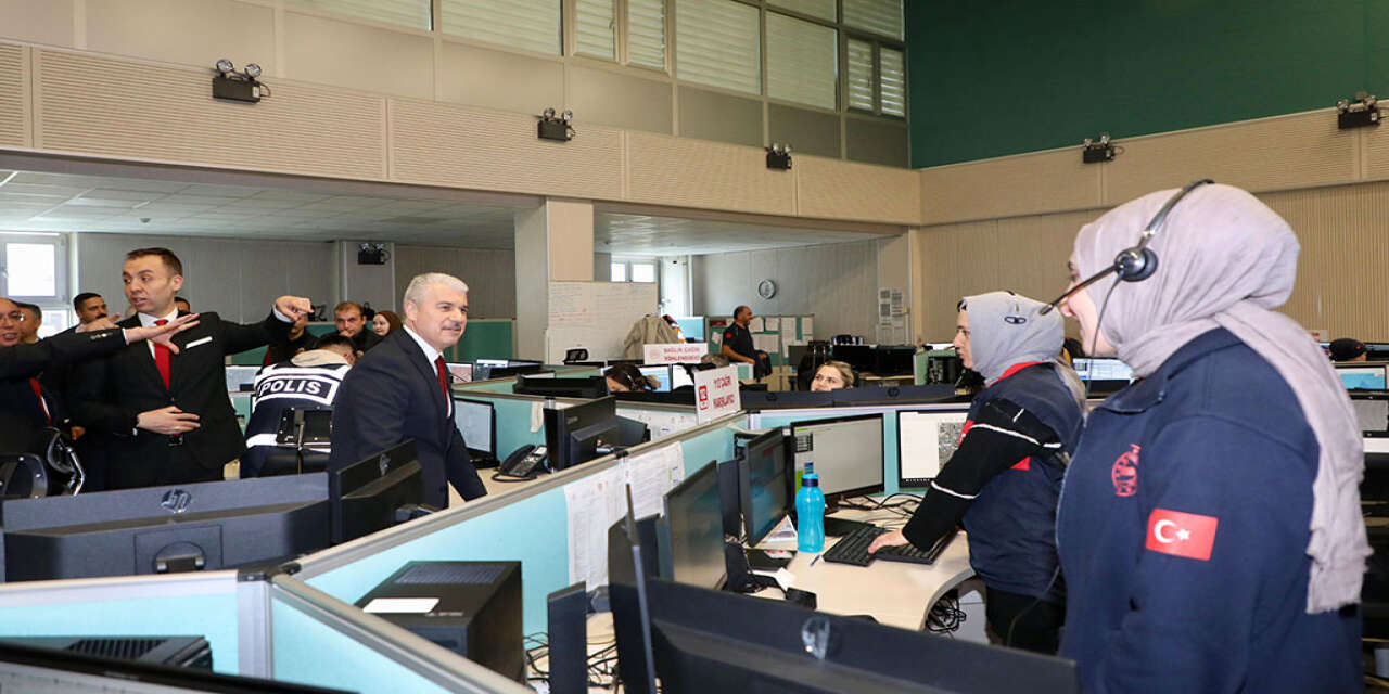 Konya 112’ye 2025’te 2 milyonun üzerinde çağrı geldi