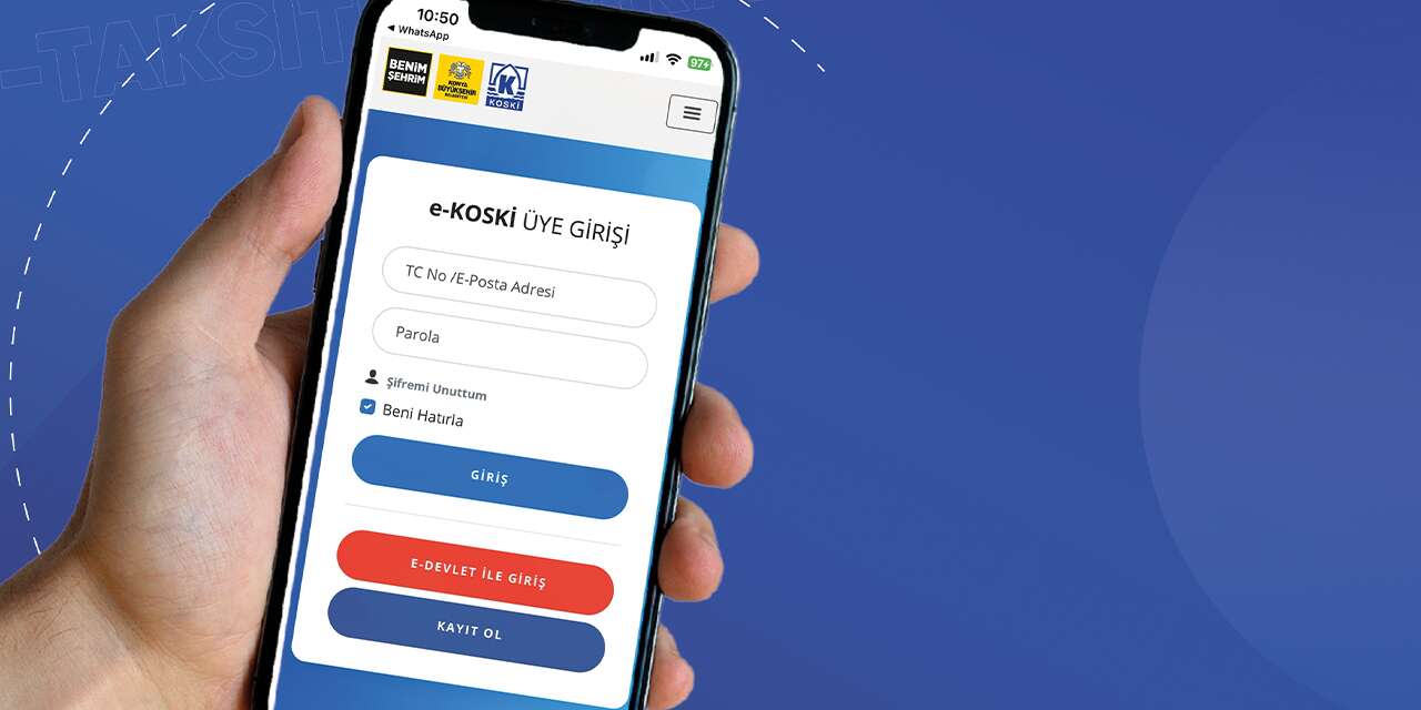 Konya Büyükşehir’den KOSKİ abonelik borçları için yeni karar