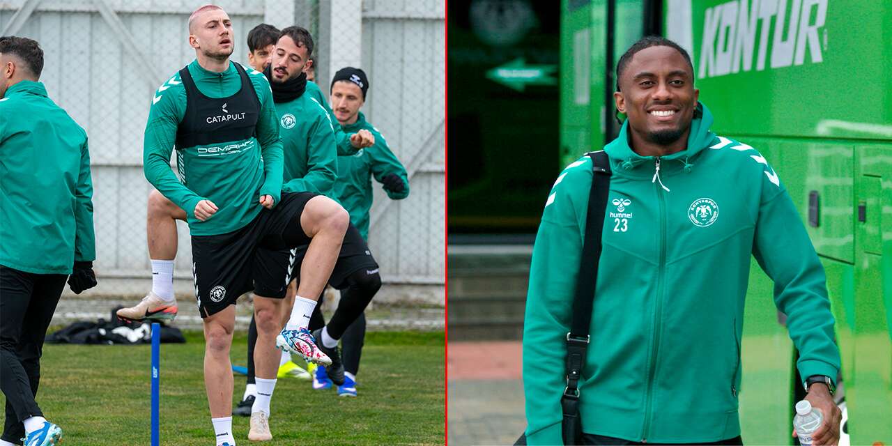 Konyaspor, Alanya deplasmanına hazır! Yolculuk başladı