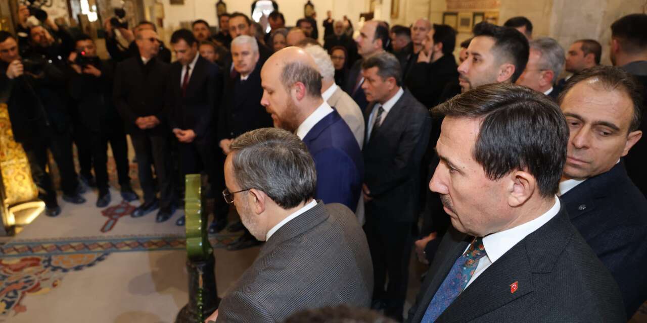 Bilal Erdoğan Konya’da Kuranı Kerim okudu